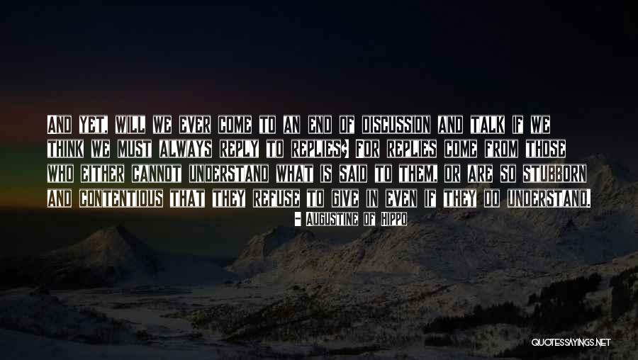 Reply Must Quotes By Augustine Of Hippo Reply Must Quotes By Augustine Of Hippo