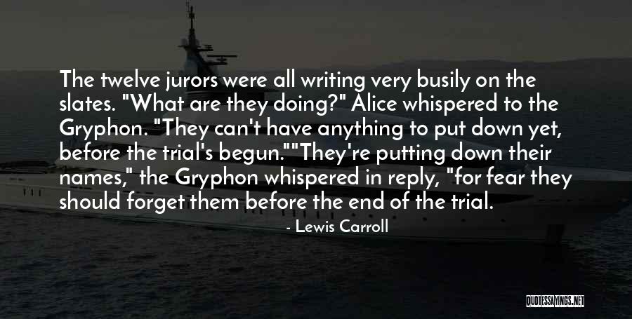 Reply To All Quotes By Lewis Carroll