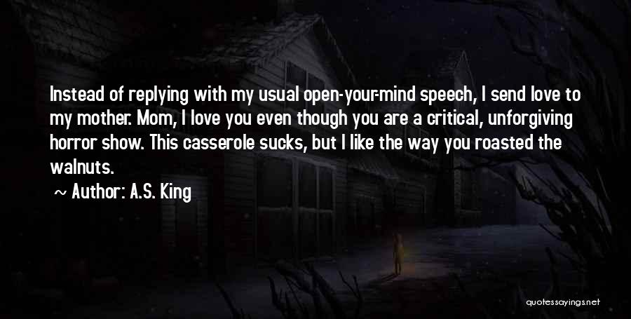 Replying Quotes By A.S. King