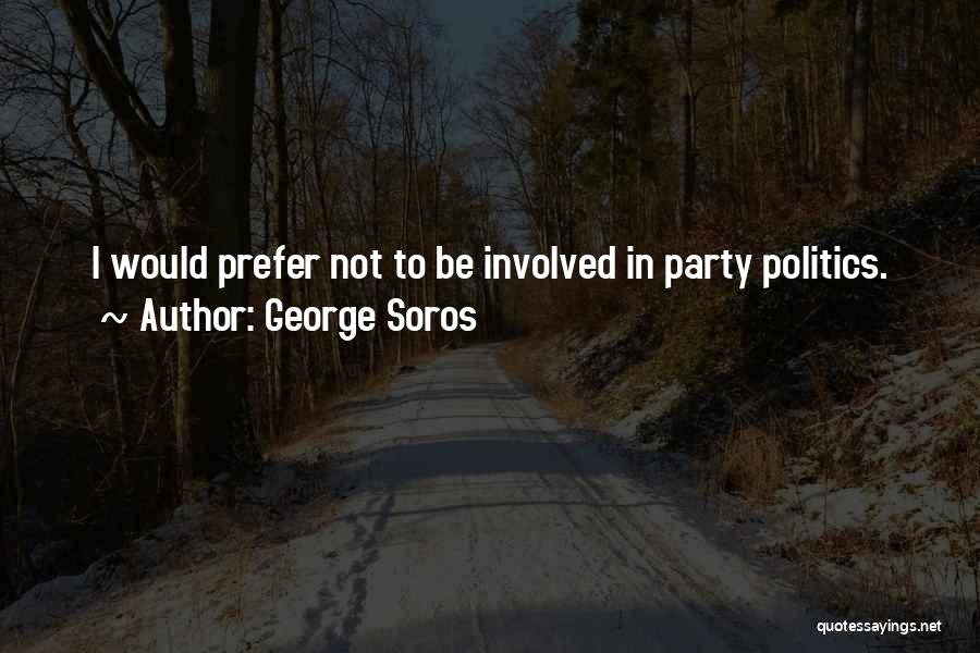 Reporting Stupid Quotes By George Soros