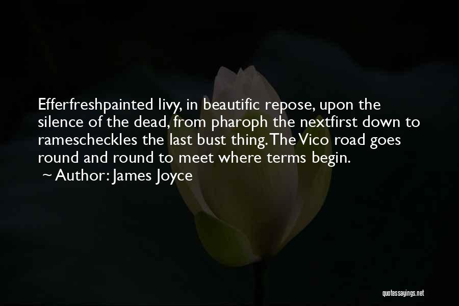 Repose Quotes By James Joyce