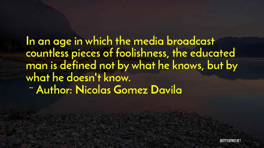 Reposing Cold Quotes By Nicolas Gomez Davila