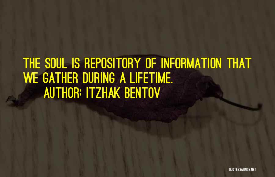 Repository Quotes By Itzhak Bentov