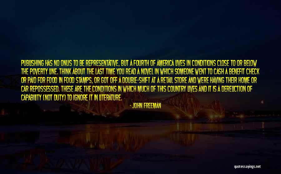 Repossessed Quotes By John Freeman