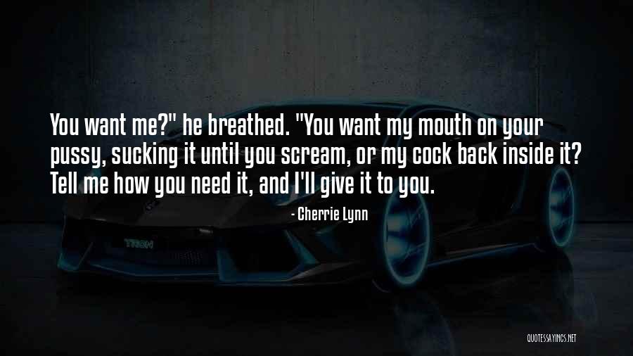 Repouso Conceito Quotes By Cherrie Lynn Repouso Conceito Quotes By Cherrie Lynn