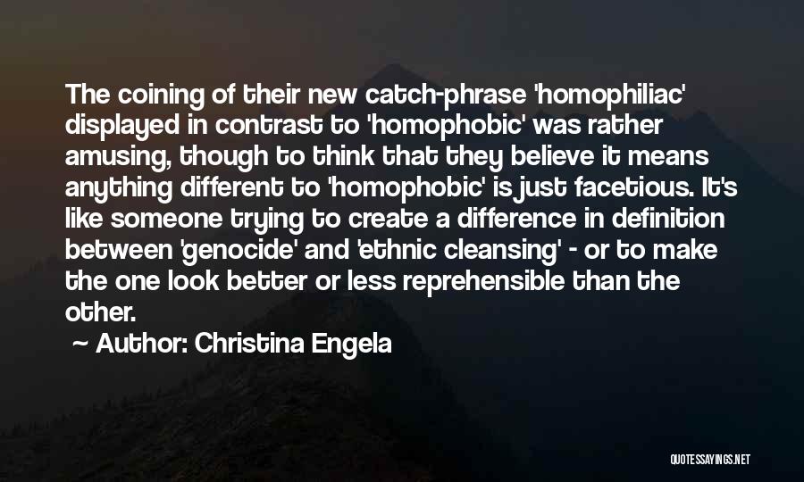 Reprehensible Quotes By Christina Engela