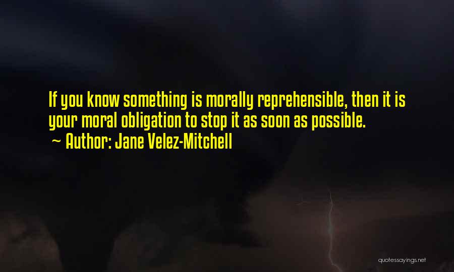 Reprehensible Quotes By Jane Velez-Mitchell
