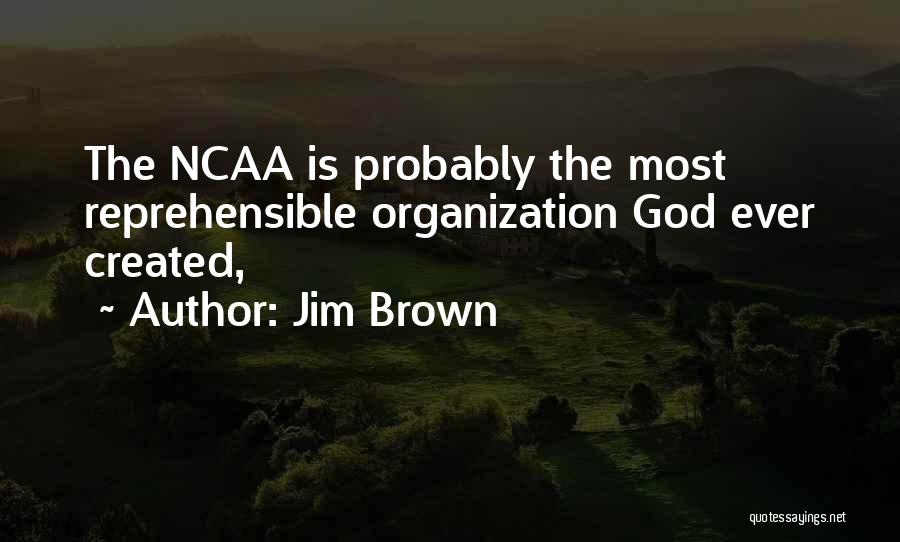 Reprehensible Quotes By Jim Brown
