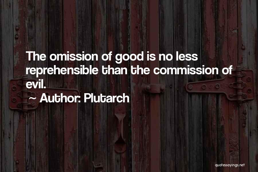 Reprehensible Quotes By Plutarch