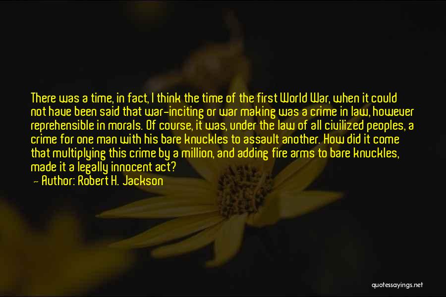 Reprehensible Quotes By Robert H. Jackson