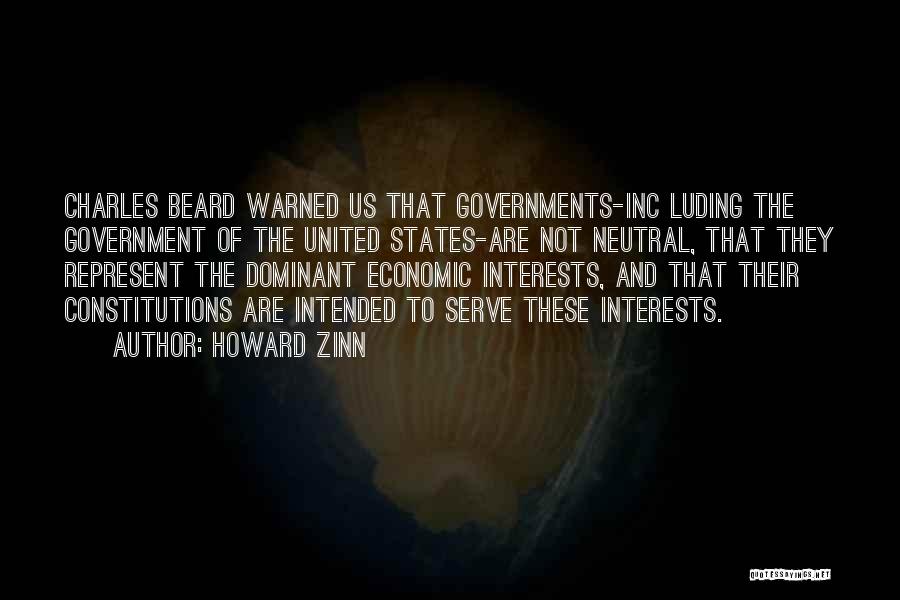Represent Quotes By Howard Zinn