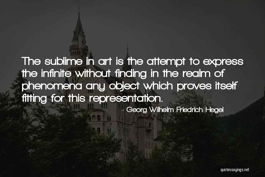 Representation Of An Object Quotes By Georg Wilhelm Friedrich Hegel Representation Of An Object Quotes By Georg Wilhelm Friedrich Hegel