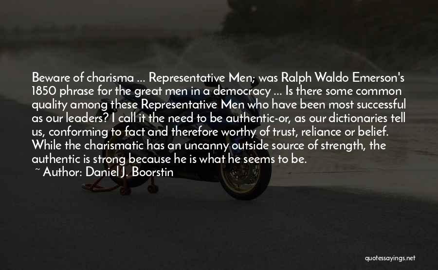 Representative Democracy Quotes By Daniel J. Boorstin