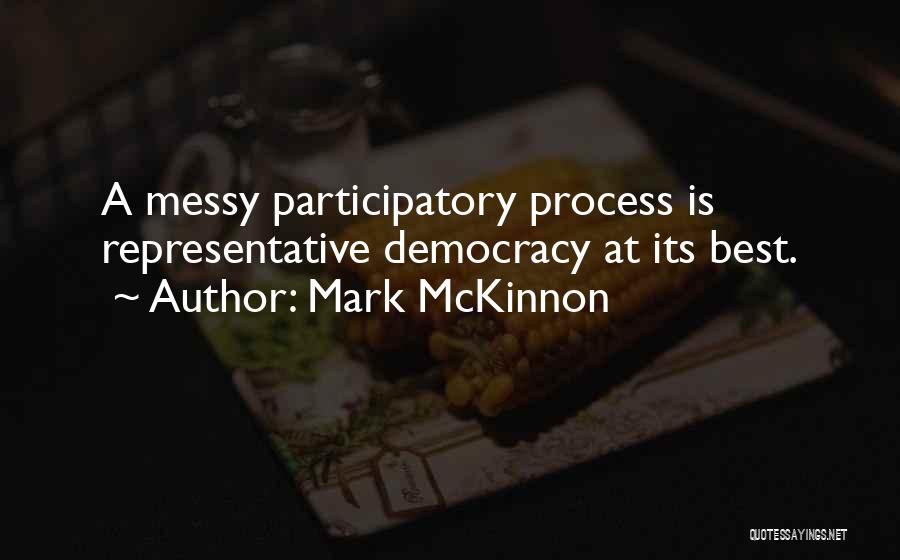 Representative Democracy Quotes By Mark McKinnon