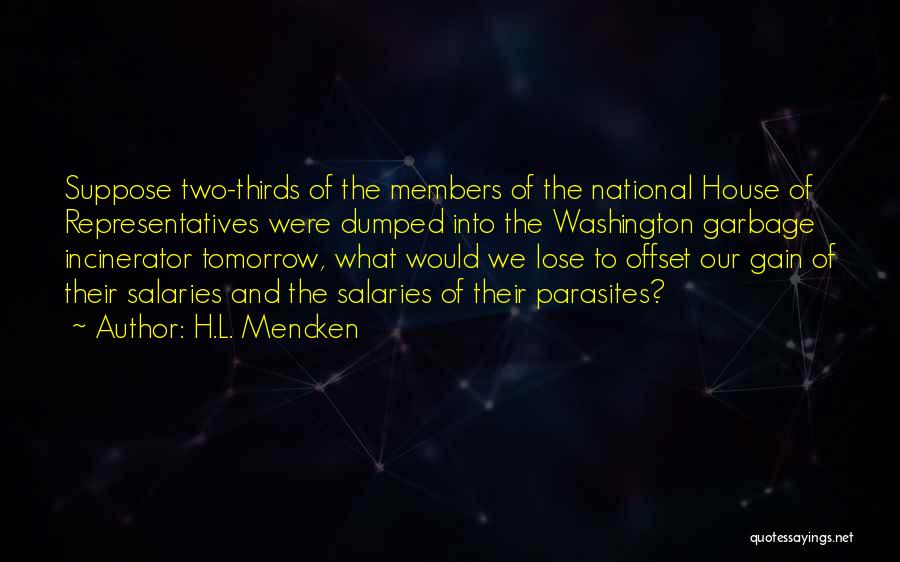 Representatives Quotes By H.L. Mencken