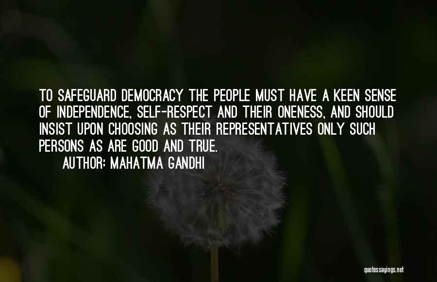 Representatives Quotes By Mahatma Gandhi