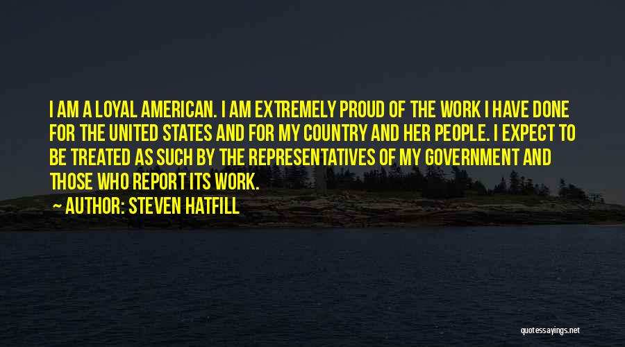 Representatives Quotes By Steven Hatfill