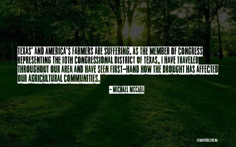 Representing America Quotes By Michael McCaul