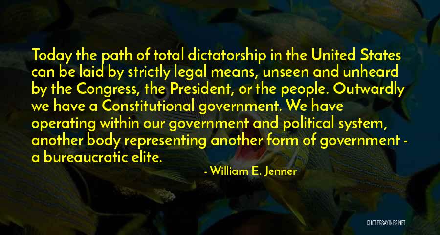 Representing People Quotes By William E. Jenner Representing People Quotes By William E. Jenner
