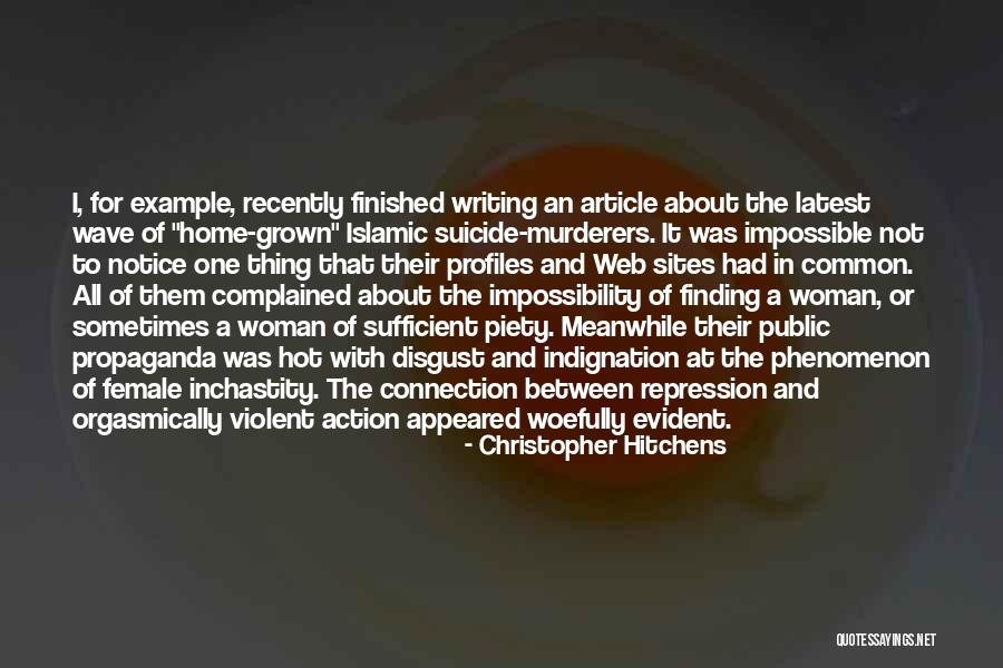 Repression Example Quotes By Christopher Hitchens Repression Example Quotes By Christopher Hitchens