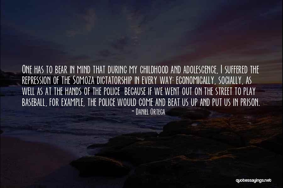 Repression Example Quotes By Daniel Ortega Repression Example Quotes By Daniel Ortega