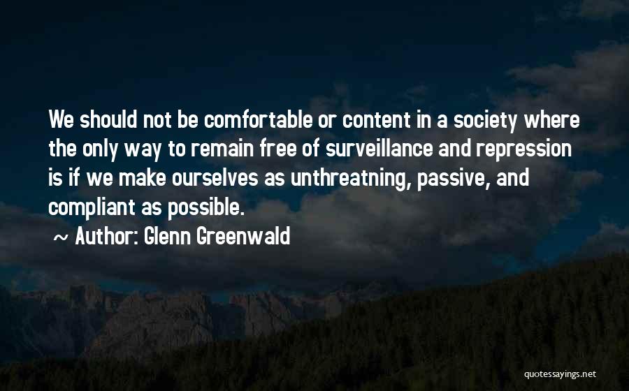Repression Quotes By Glenn Greenwald