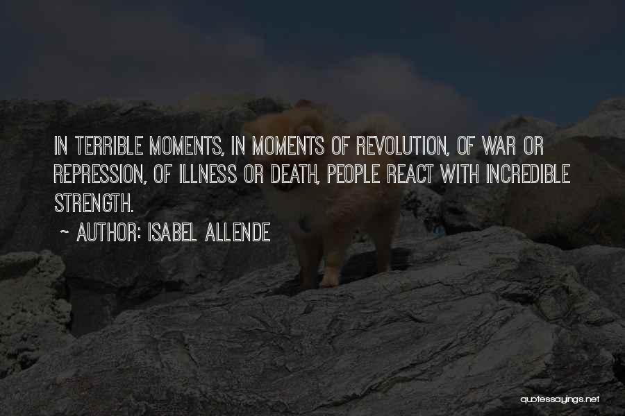 Repression Quotes By Isabel Allende