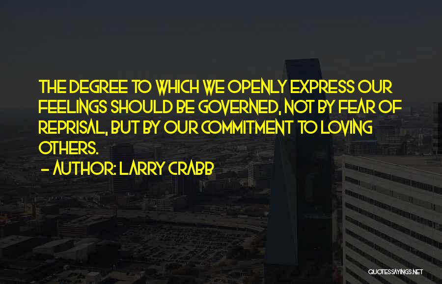 Reprisal Quotes By Larry Crabb