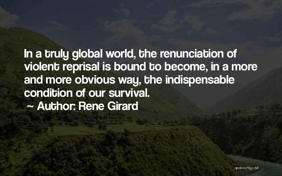Reprisal Quotes By Rene Girard
