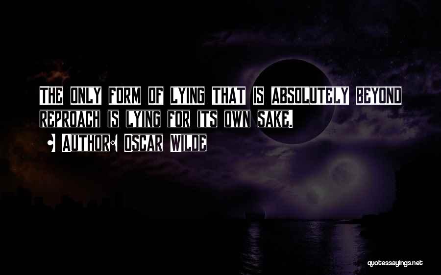 Reproach Quotes By Oscar Wilde