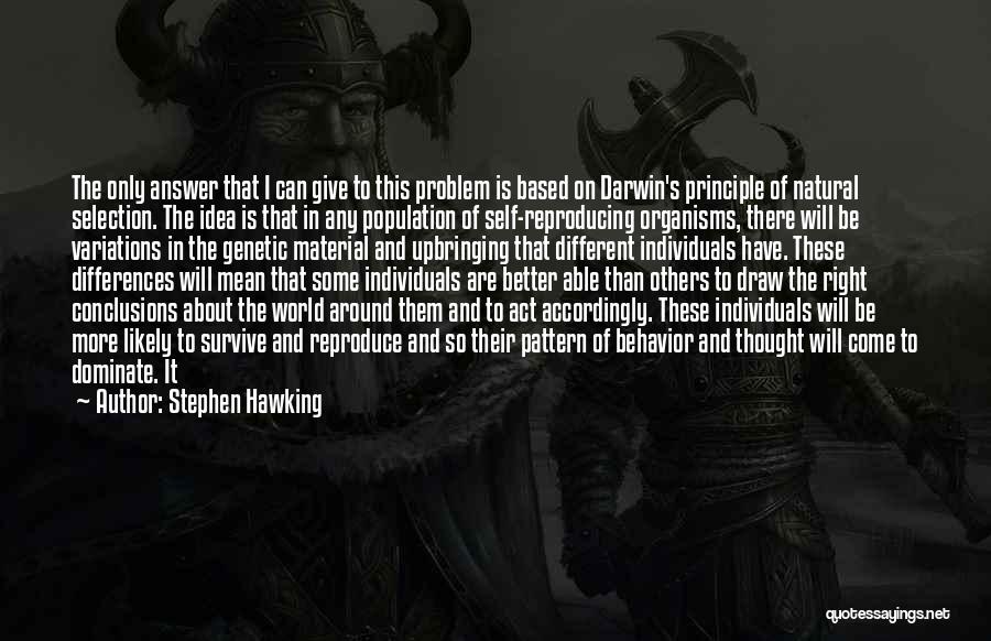 Reproducing Quotes By Stephen Hawking