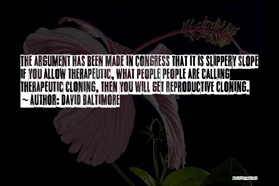Reproductive Quotes By David Baltimore