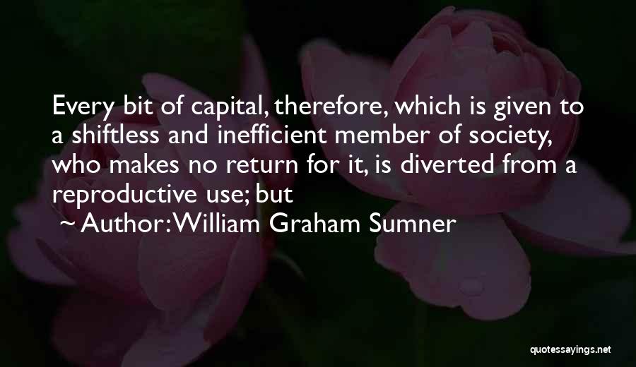 Reproductive Quotes By William Graham Sumner