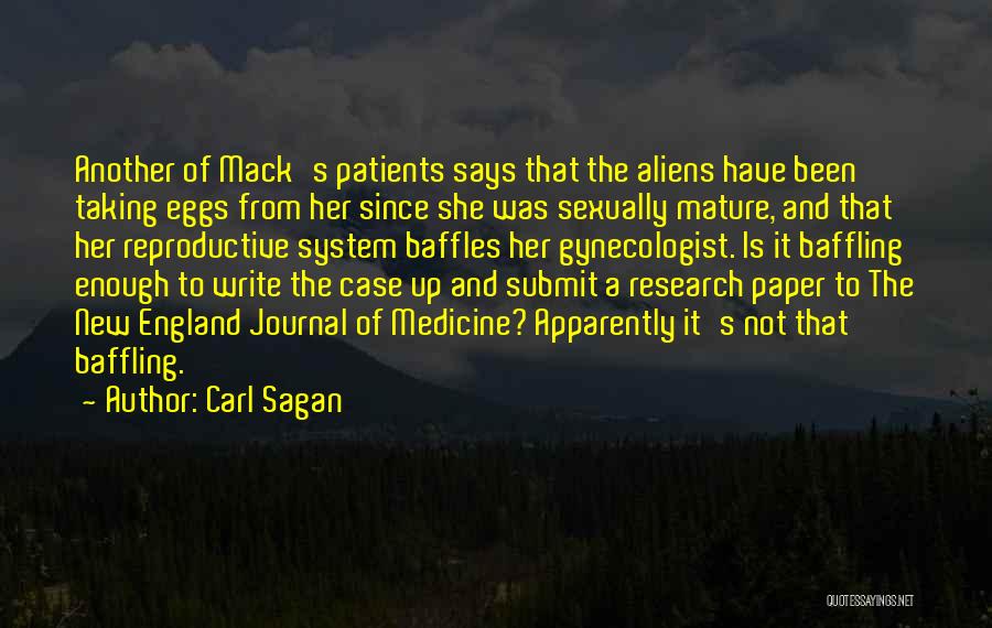 Reproductive System Quotes By Carl Sagan