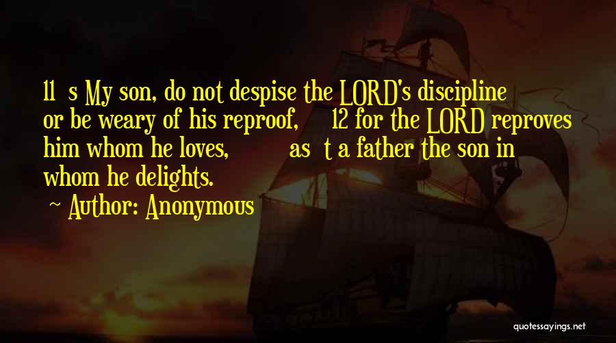 Reproof Quotes By Anonymous