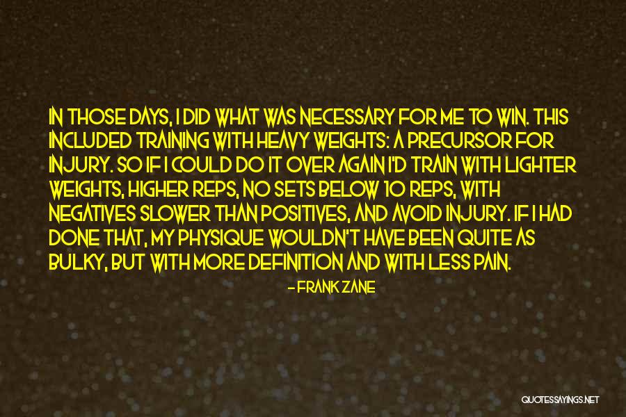 Reps Quotes By Frank Zane Reps Quotes By Frank Zane
