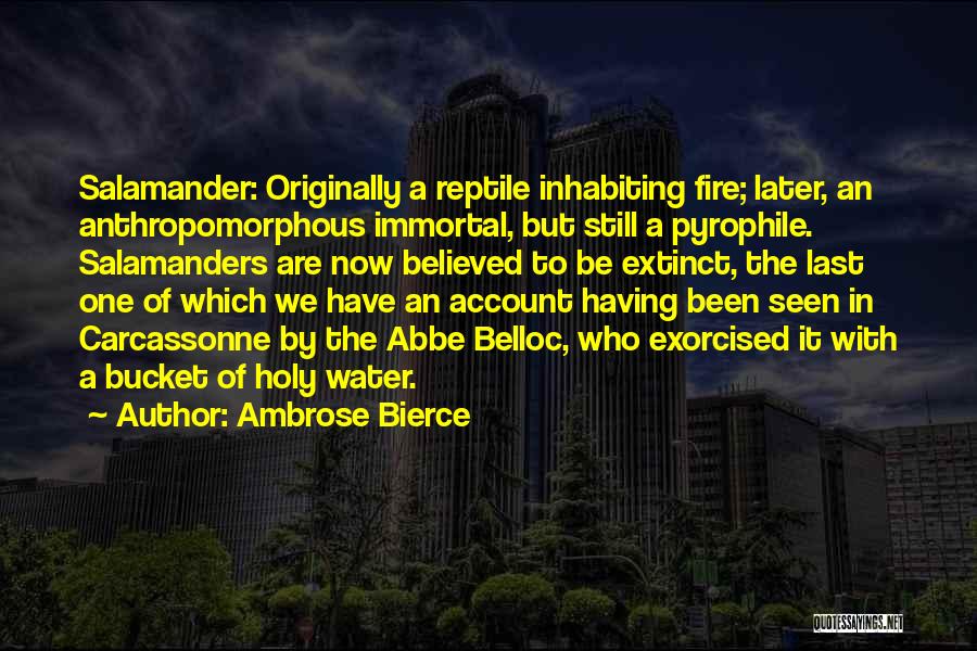 Reptile Quotes By Ambrose Bierce