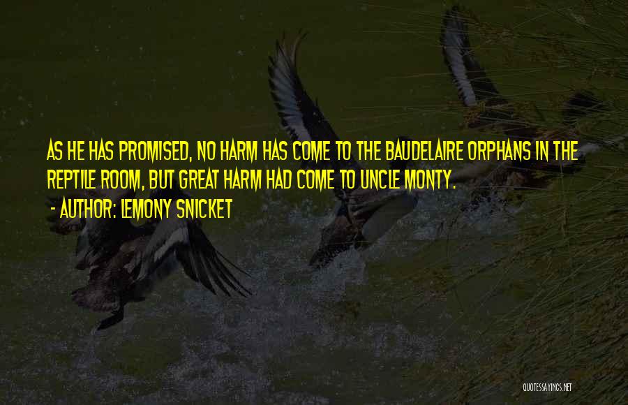 Reptile Quotes By Lemony Snicket