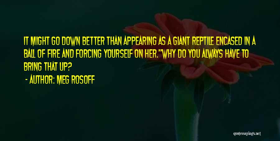 Reptile Quotes By Meg Rosoff