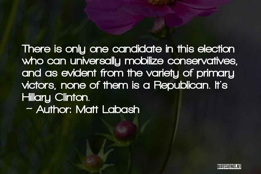 Republican Candidate Quotes By Matt Labash