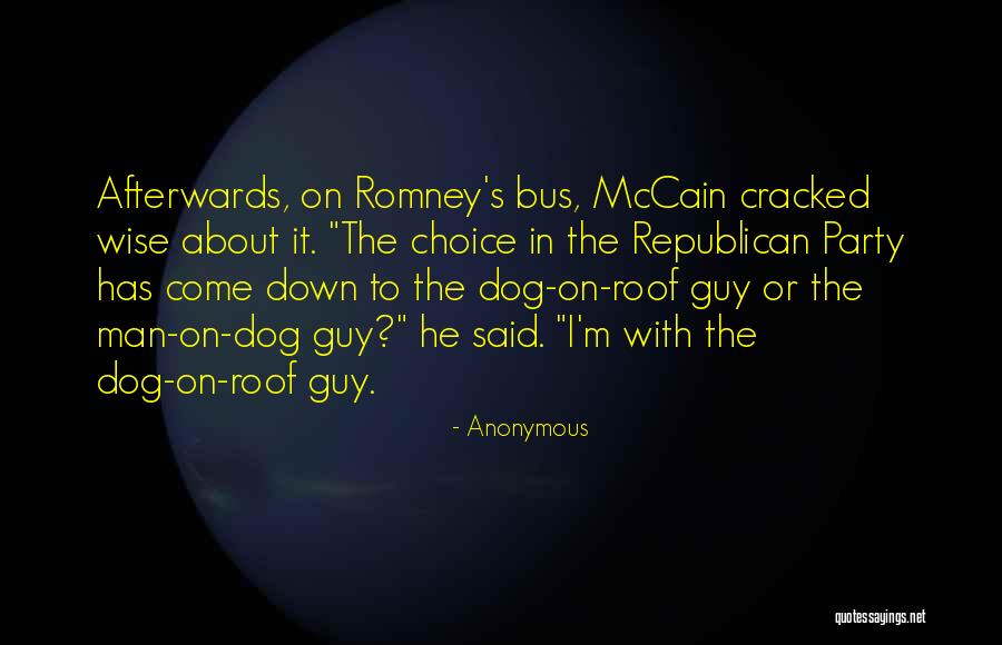 Republican Romney Quotes By Anonymous Republican Romney Quotes By Anonymous