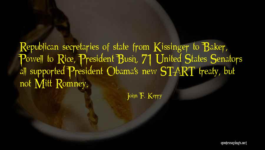 Republican Romney Quotes By John F. Kerry Republican Romney Quotes By John F. Kerry