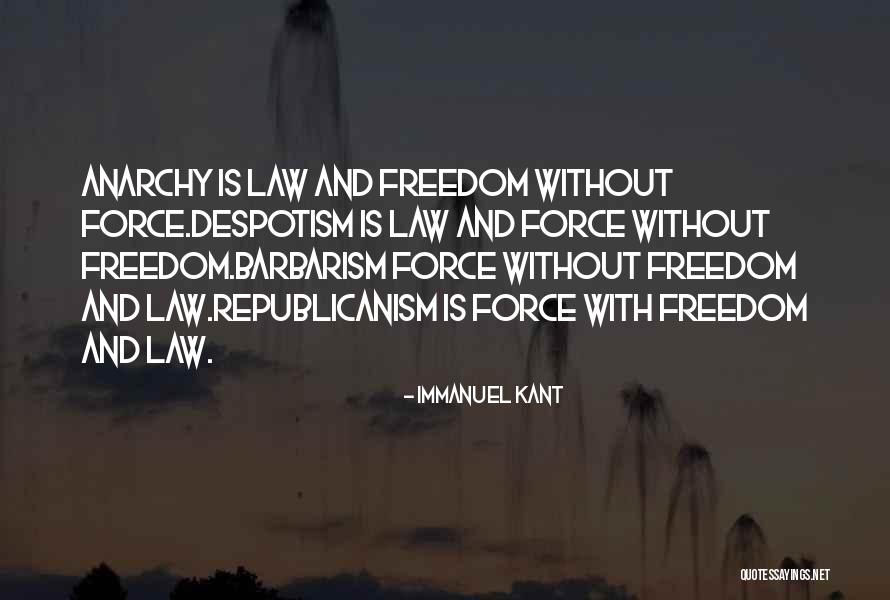 Republicanism Quotes By Immanuel Kant Republicanism Quotes By Immanuel Kant