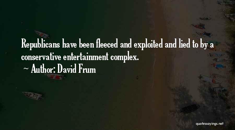 Republicans Quotes By David Frum