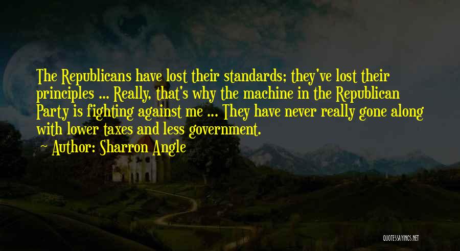 Republicans Quotes By Sharron Angle