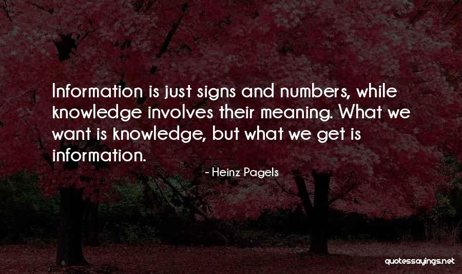 Republished Quotes By Heinz Pagels Republished Quotes By Heinz Pagels