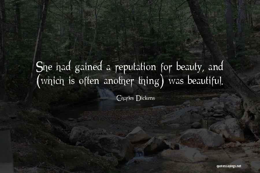Reputation And Character Quotes By Charles Dickens Reputation And Character Quotes By Charles Dickens