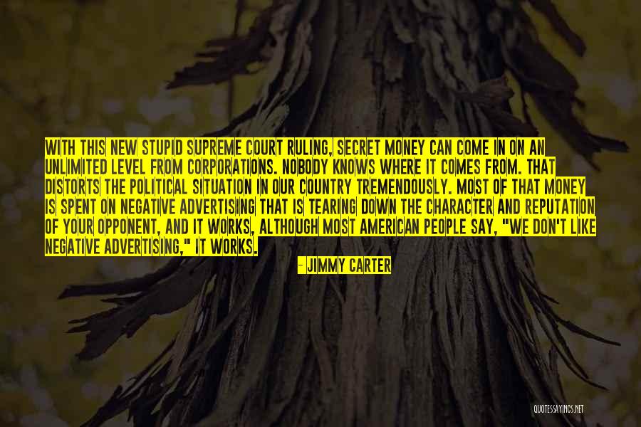 Reputation And Character Quotes By Jimmy Carter Reputation And Character Quotes By Jimmy Carter