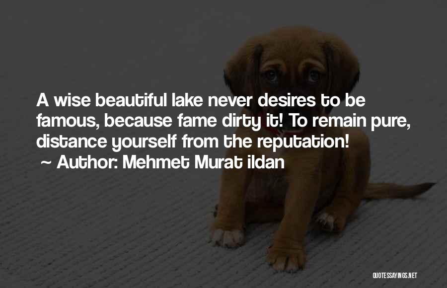 Reputation Quotes Quotes By Mehmet Murat Ildan