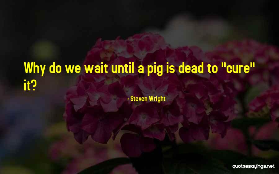 Requel Church Quotes By Steven Wright